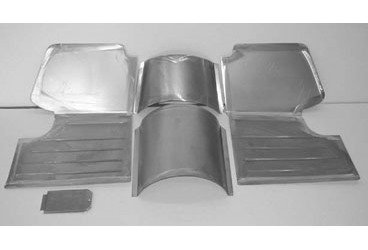 CVO266 Floorboard Kit for 1951-1954 Chevy/Olds Passenger Car, Front, Fits The Stock Firewall