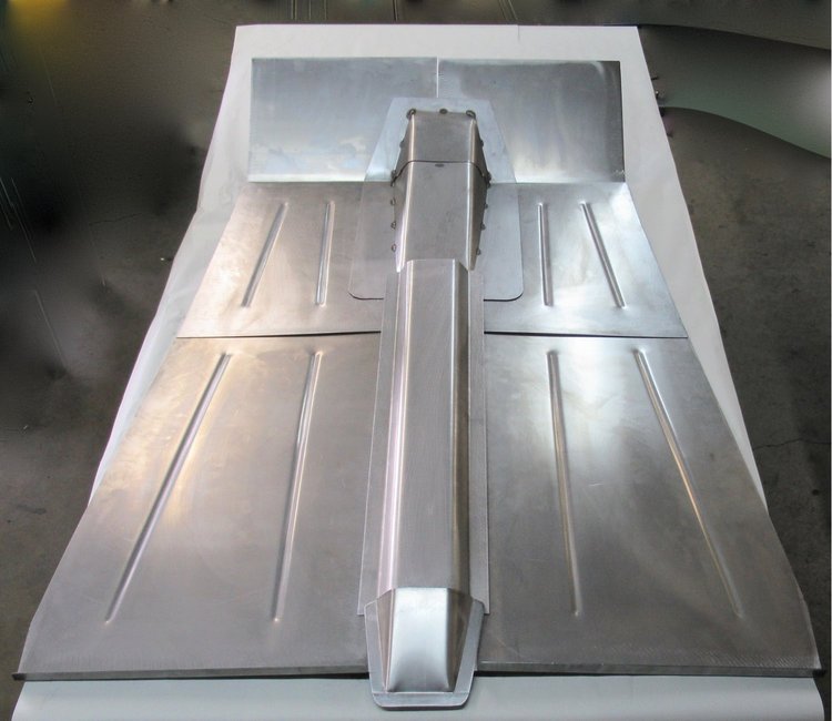 CVO270 Floorboard Kit for 1935-1936 Chevy/Olds/Pontiac, Front & Rear, 59 in. of Floor