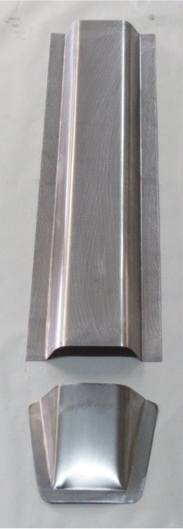 CVO271 Rear Tunnel for 1935-1936 Chevy/Olds/Pontiac, 2 in. Tall x 6 in. Wide x 36 in. Long