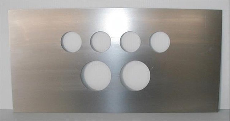 DS300-STA Dash Panel Insert, Universal, Stainless Steel, Gauges Over Speedometer & Tachometer