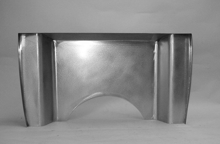 FD121-L Firewall for 1928-1929 Ford Passenger Car & Pickup, Lower, 4 in. Setback