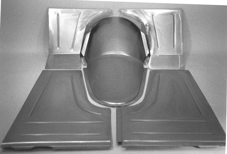 FD129 Floorboard Kit for 1933-1934 Ford Passenger Car, Front, To Fit The Stock Firewall