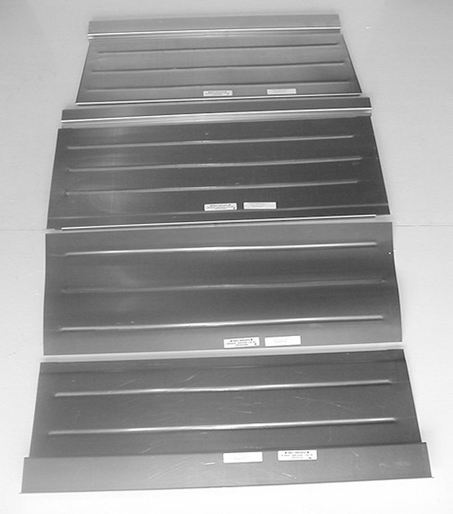 FD187 Floorboard Kit for 1932 Ford 3-Window Coupe, Smooth, Complete Rear Floor