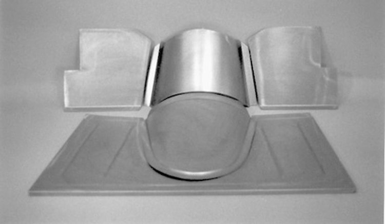 FD194PU Floorboard Kit for 1932 Ford Pickup, Front, To Fit 1-3/4 in. Setback; Or To Fit Any Depth