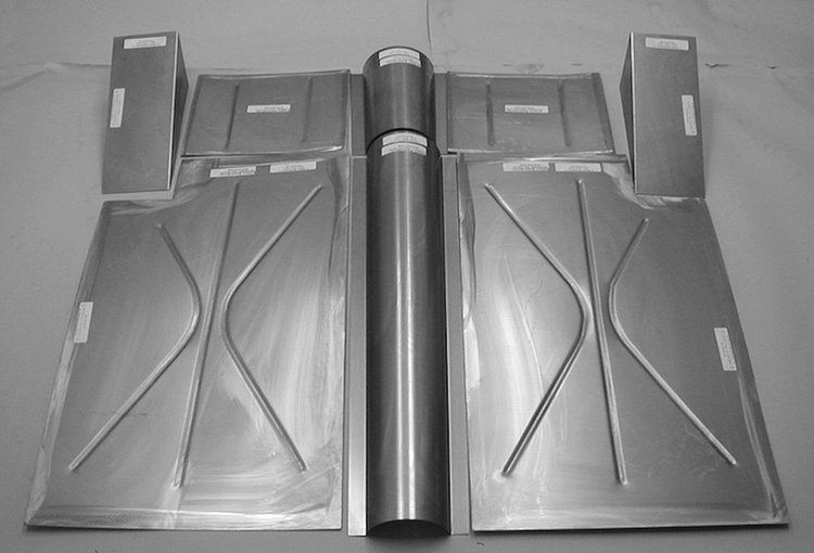 FD195 Floorboard Kit for 1935-1936 Ford Coupe Passenger Car