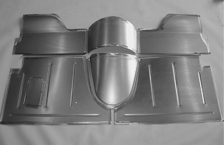 FD225 Floorboard Kit for 1953-1956 Ford F-100 Pickup, Front, To Fit Firewall