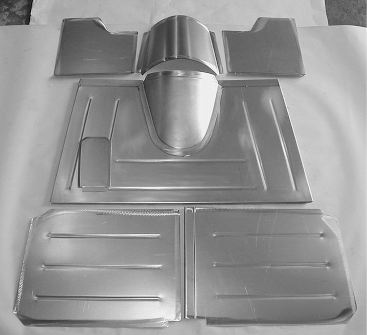 FD236 Floorboard Kit for 1935-1939 Ford Pickup, Front, To Fit 3 in. Firewall