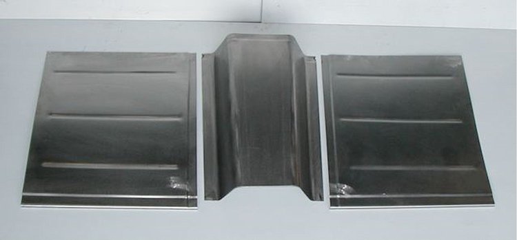 FD307 Floorboard Kit for 1949-1951 Ford Passenger Car, Front, Fits The Stock Firewall