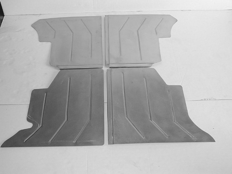 FW302 Floorboard Kit for 1941-1948 Ford/Woodie Passenger Car, Rear Deck