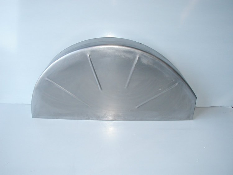 UN201 Wheel Well Tubs for 1935-1936 Ford Passenger Car Coupe, Standard 7 in. Depth