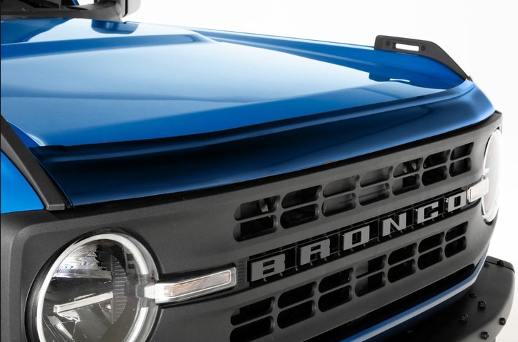 Clear Buggard Hood Deflector Fits Gen 6 Ford Bronco