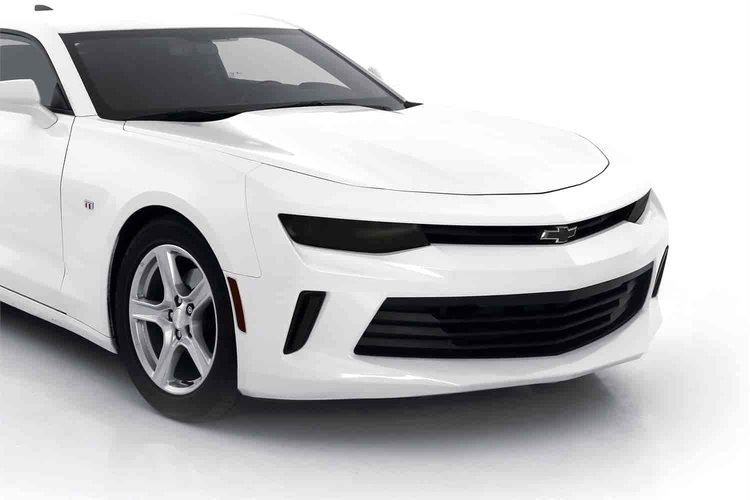 Smoke Headlight Covers for 2016-2018 Chevy Camaro