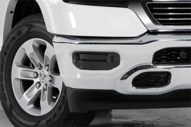 Smoke Fog Light Covers For Select Late-Model Ram 1500 Trucks