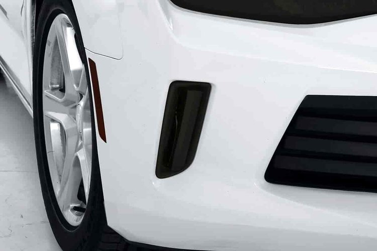 Smoke Fog Light Covers for 2016-2018 Chevy Camaro 3.6L V6