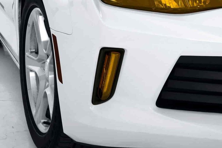 Transparent Yellow Fog Light Covers for 2016-2018 Chevy Camaro 3.6L V6