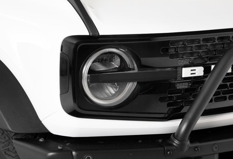 Smoked Daytime Running Light Cover Kit for Select Late-Model Ford Bronco