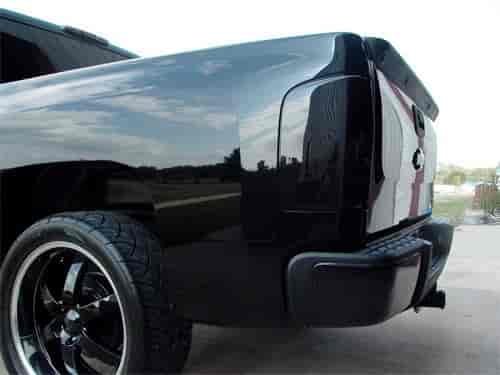 Blackout Taillight Covers 2007-13 Silverado Pickup