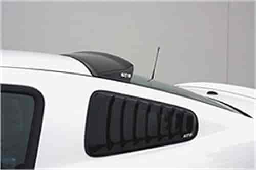 Quarter Window Louver Smoke 2 pc.