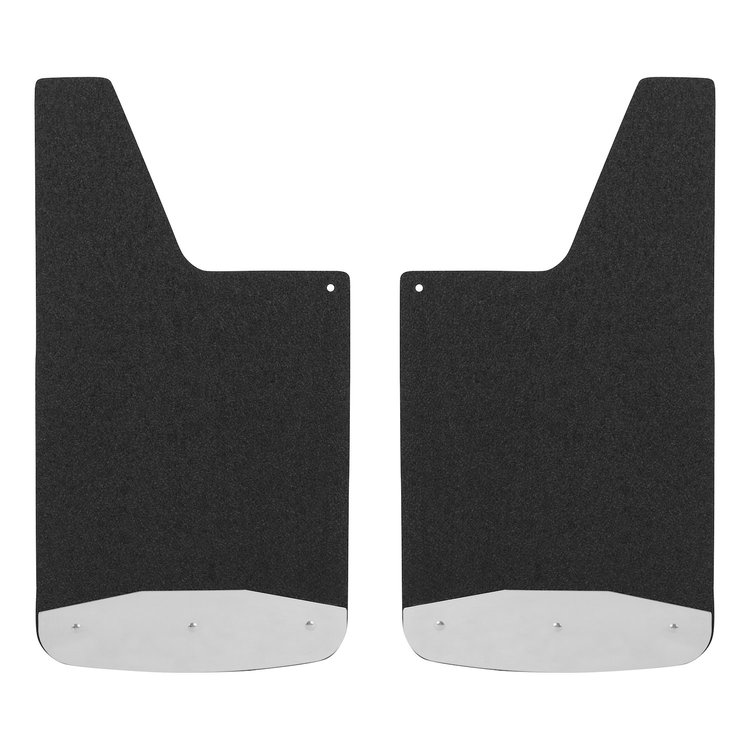 251223 Universal Front or Rear 12 in. x 23 in. Textured Rubber Mud Guards