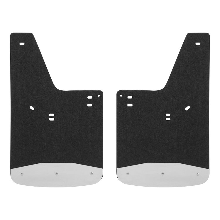 251520 Front or Rear 12 in. x 20 in. Textured Rubber Mud Guards Fits Select Ford F-150