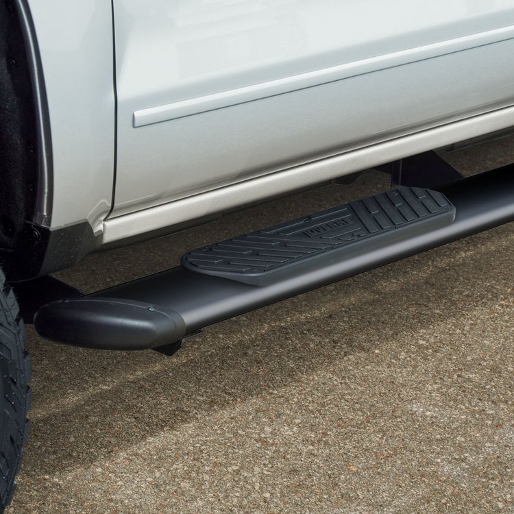 277088-401535 LUVERNE 277088-401535   Black Stainless 88 in. Side Steps for Select Ford Lightning
