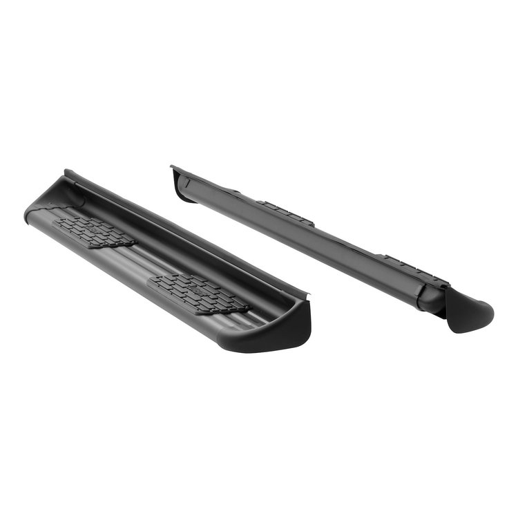 281037-571633 Black Stainless Steel Side Entry Steps Fits Select Ram 1500 Crew Cab