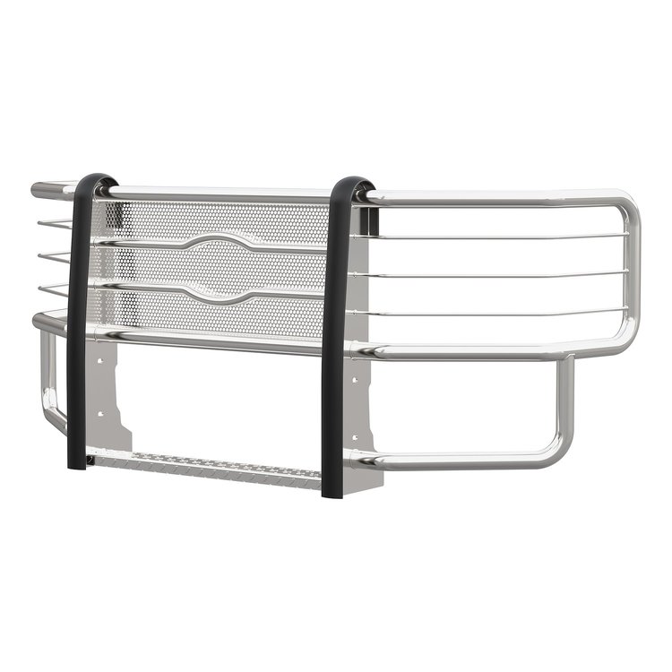311123 Prowler Max Polished Stainless Grille Guard, Without Brackets