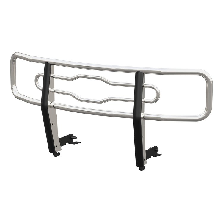 331443-331512 Chrome Steel 2 in. Tubular Grille Guard Fits Select Chevy Silverado, GMC Sierra 2500, 3500 HD