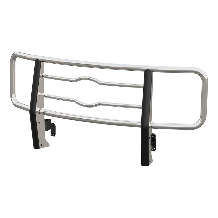 331723-331722 Chrome Steel 2 in. Tubular Grille Guard Fits Select Ford F-250, F-350, F-450, F-550