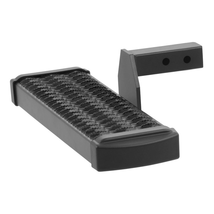 415026-570015 Grip Step 7 in. x 26 in. Black Aluminum Receiver Hitch Step, 6 in. Drop Fits 2 in. Tube
