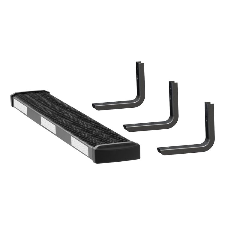 415254-400743-0 Grip Step 7 in. x 54 in. Aluminum Passenger Running Board Fleet Kit Fits Select Mercedes-Benz Sprinter
