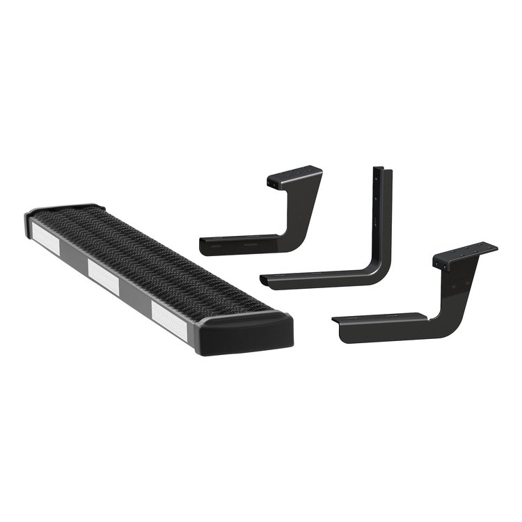 415254-401473-0 Grip Step 7 in. x 54 in. Aluminum Passenger Running Board Fleet Kit Fits Select ProMaster