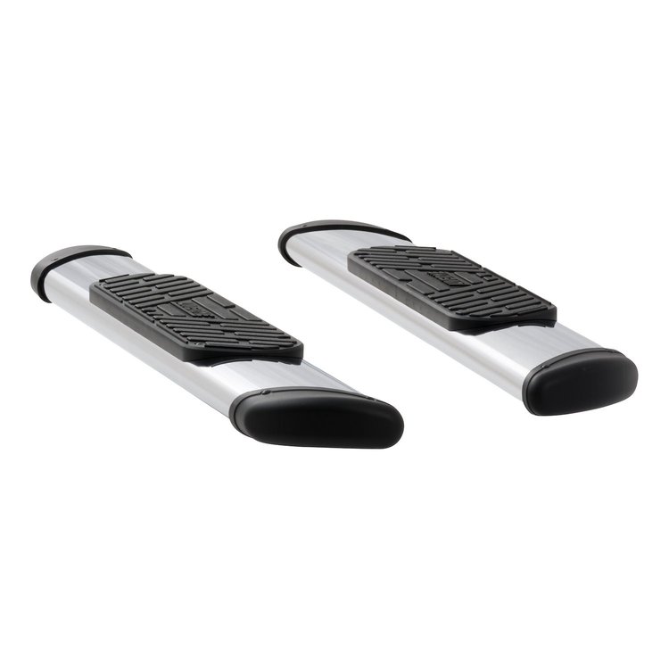 477054-400711 Regal 7 Polished Stainless 54 in. Oval Side Steps Fits Select Chevy Silverado, GMC Sierra