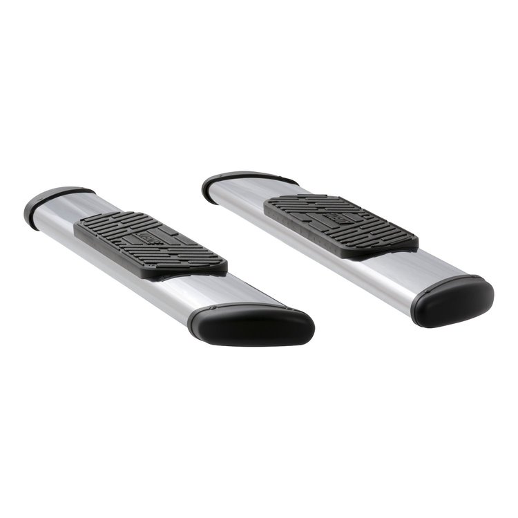 477060-401721 Regal 7 Polished Stainless 54 in. Oval Side Steps Fits Select Ford F150 to F550