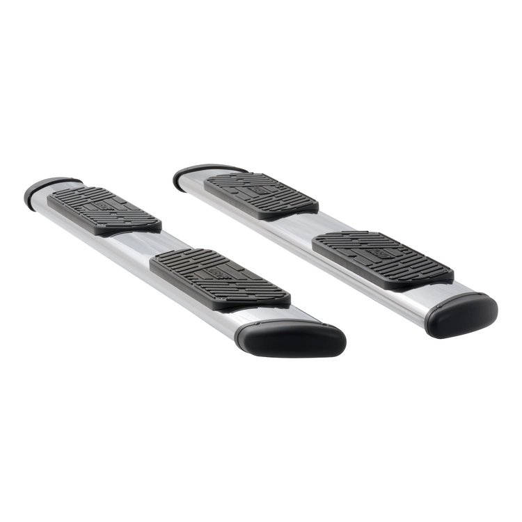 477088-401113 Regal 7 Polished Stainless 88 in. Oval Side Steps Fits Select Chevy Silverado, GMC Sierra