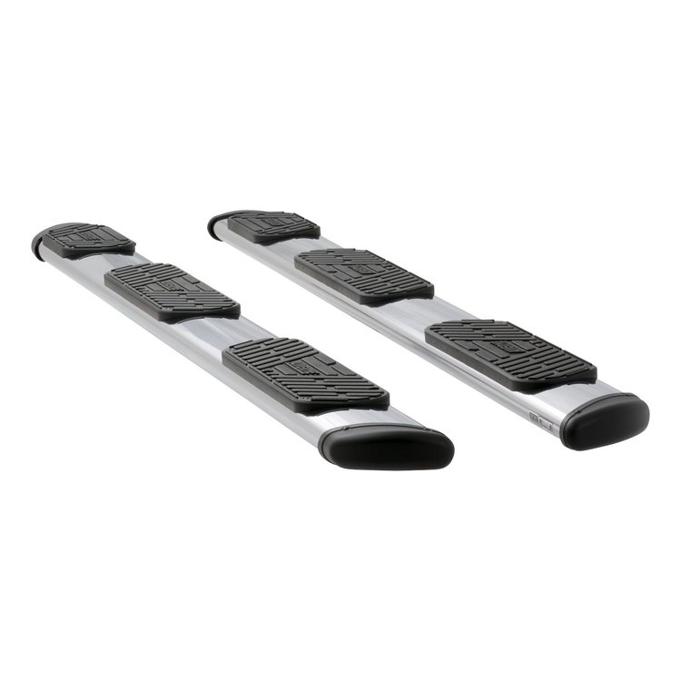 477108-401747 Regal 7 Polished Stainless 108 in. Oval W2W Steps Fits Select Chevy Silverado, GMC Sierra HD