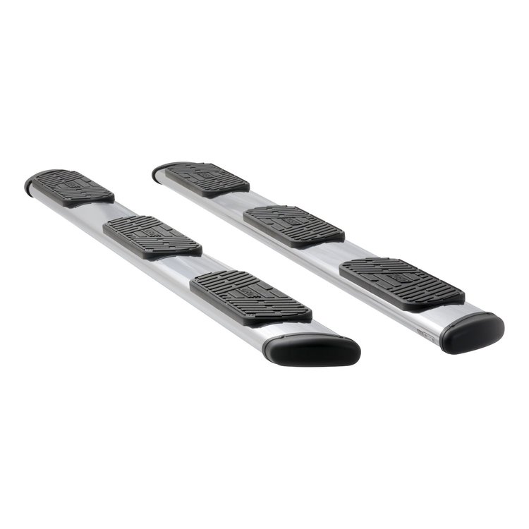 477125-401439 Regal 7 Polished Stainless 125 in. Oval W2W Steps Fits Select Ram 2500