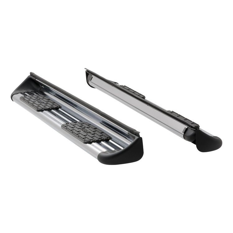 481515-571515 Polished Stainless Steel Side Entry Steps Fits Select Chevy Colorado, GMC Canyon Crew Cab