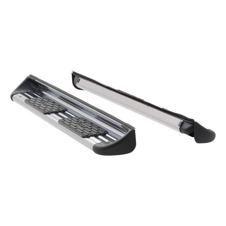 481522-571521 Polished Stainless Steel Side Entry Steps Fits Select Ford F-Series Extended Cab