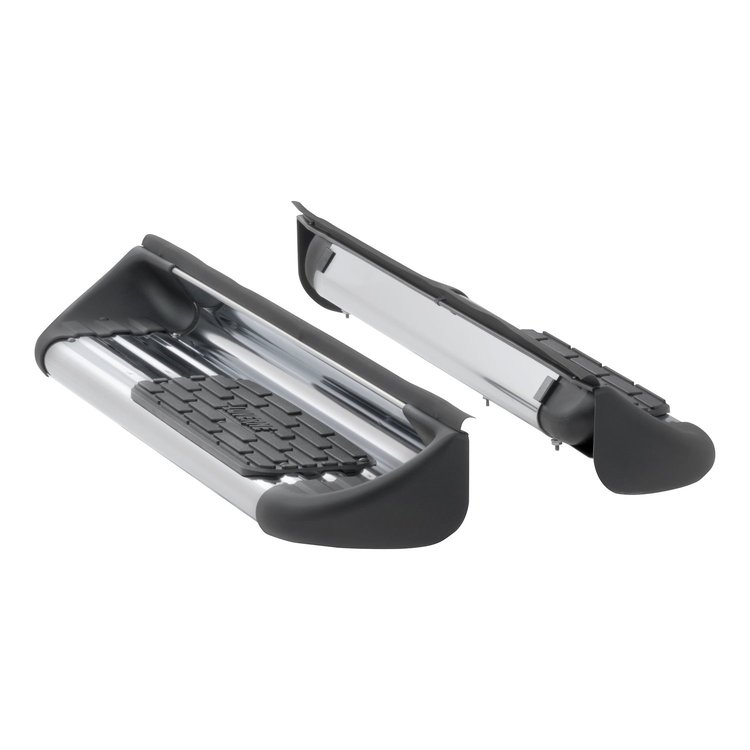 489921 Polished Stainless Steel Side Entry Steps, Without Brackets