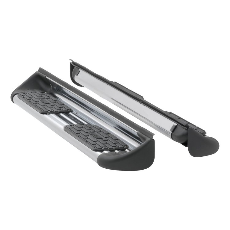 489923-579922 Polished Stainless Steel Side Entry Steps Fits Select Ford Super Duty Crew Cab