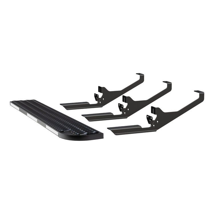 495154-401800-0 Grip Step XL 9-1/2 in. x 54 in. Steel Passenger Board Fleet Kit Fits Select Mercedes-Benz Sprinter