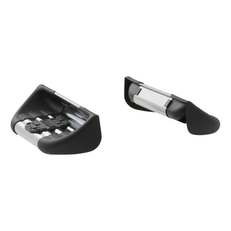 549425 Polish Stainless Steel Side Entry Step Box Extensions Fits Select Chevy Silverado, GMC Sierra