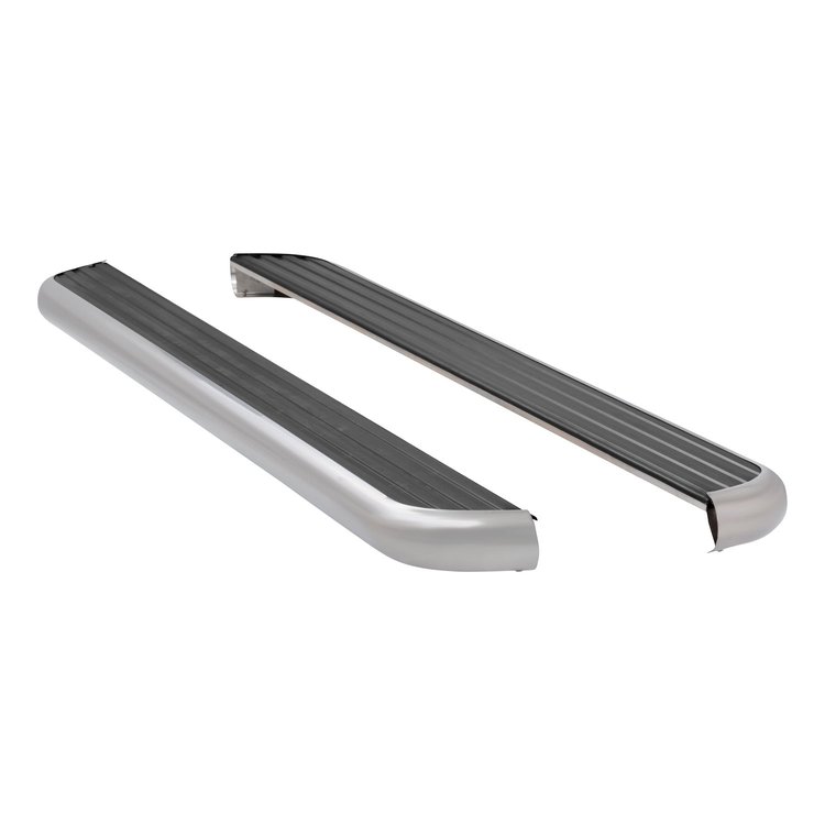 575102-571117 MegaStep 6-1/2 in. x 102 in. W2W Aluminum Running Boards Fits Select Chevy Silverado, GMC Sierra