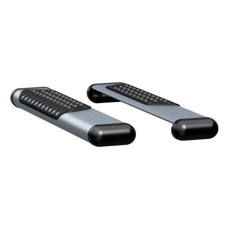 583036 O-Mega II 6 in. x 36 in. Silver Aluminum Side Steps, Without Brackets