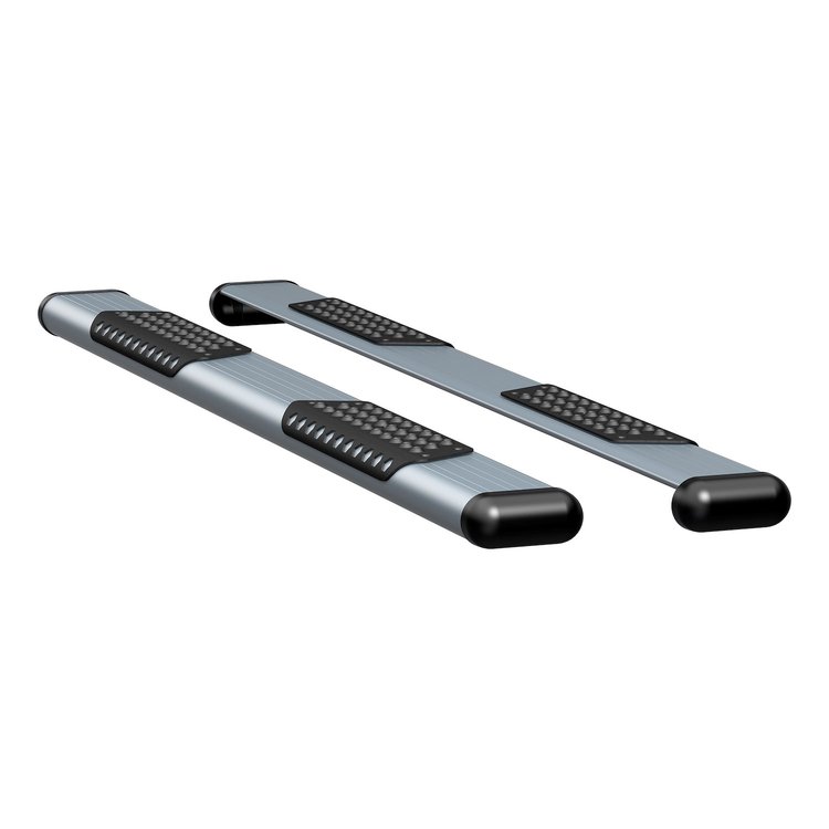 583078-571515 O-Mega II 6 in. x 78 in. Silver Aluminum Side Steps Fits Select Chevy Colorado, GMC Canyon