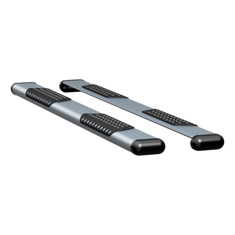 583078-579922 O-Mega II 6 in. x 78 in. Silver Aluminum Side Steps Fits Select Ford Super Duty