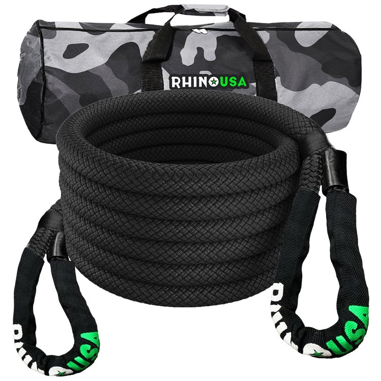 KROPE-1.25X30-BLK Kinetic Energy Recovery Rope [1.250 in. x 30 ft., Black]