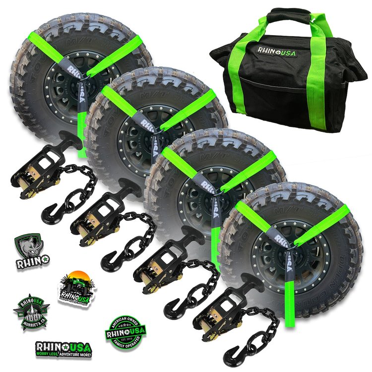 LASSO-STRAPS-GRN Lasso Straps [Green]