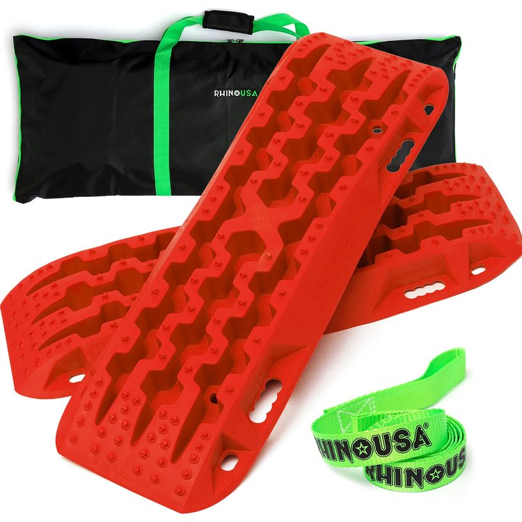 RG-TB42X13-RED Recovery Traction Boards [Red, Pair]